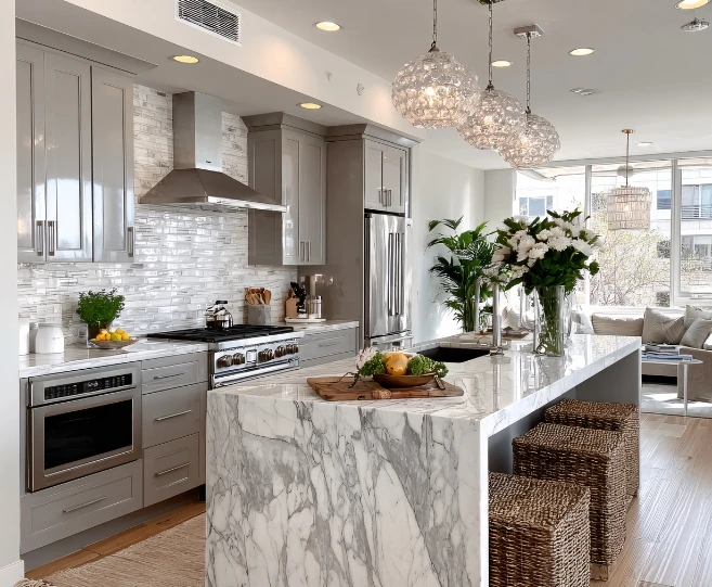Custom kitchen cabinets and renovation work in Dubai UAE